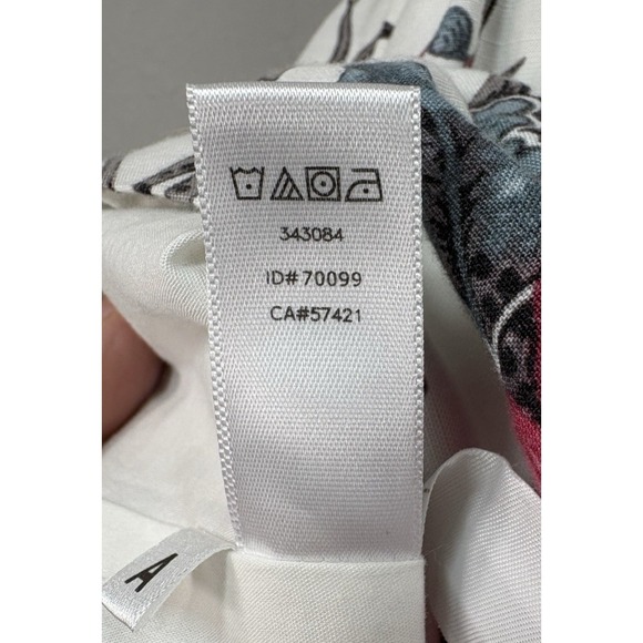 NWT Ann Taylor LOFT Linen Floral Womens Dress Size 4 Sweetheart Resort Vacation - Picture 8 of 8